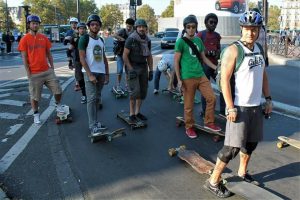 randonnee skate board paris riderz