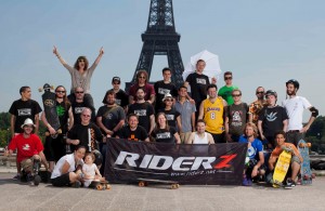 L'équipe Riderz à la Paris Slalom World Cup 2012