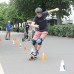 21 Juin 2020 - Cyber slalom skateboard Paris Nation Dimitri