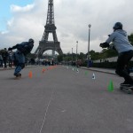 Course Pirate slalom skateboard trocadero 18 octobre 2015