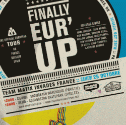 EUR’UP Team Matix invades France Samedi 25 Octobre !!