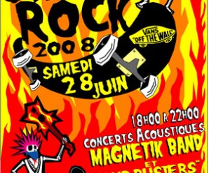 SKATEROCK 2008 – Samedi 28 Juin au CosaNostra Skatepark