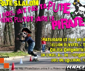 Pirate Slalom #5 – Dimanche 4 mars au Bois de Boulogne