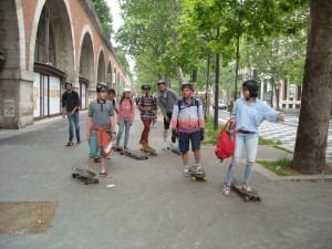 Riderz Randonnée skateboard à Paris - 2016 #1
