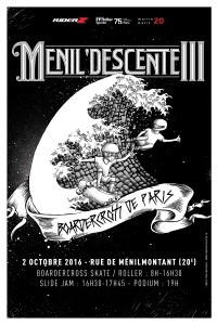 Affiche Ménil'Descente 2016