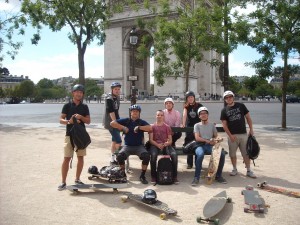 Rando longboard skate Paris - Riderz