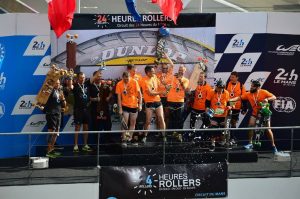 Podium par équipes 24h du mans 2017