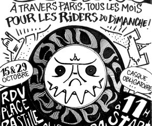 Prochaines randos Riderz les 15 et 29 octobre