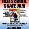8e Paris Old School Skate Jam 2020 à Montévrain dimanche