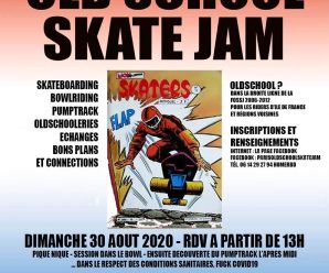 8e Paris Old School Skate Jam 2020 à Montévrain dimanche