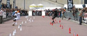 Paris slalom World Cup 2007, photo JS Dennebouy