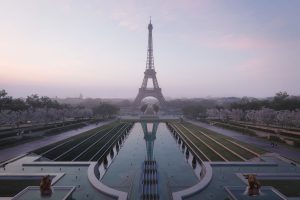 Projet Tour Eiffel, le Trocadéro